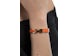 Hermes Bracelet Narrow Clic Clac H Enamel PM Gold-tone Orange